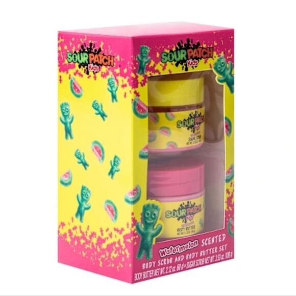Taste Beauty Sour Patch Kids Watermelon Scented Body Scrub & Body Butter Set - Picture 6 of 8
